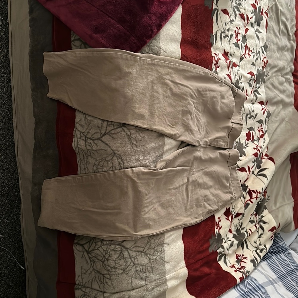 Size 12 cotton / spandex khakis